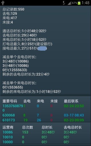 通话记录备份与恢复(Call Logs Backup Restore)软件