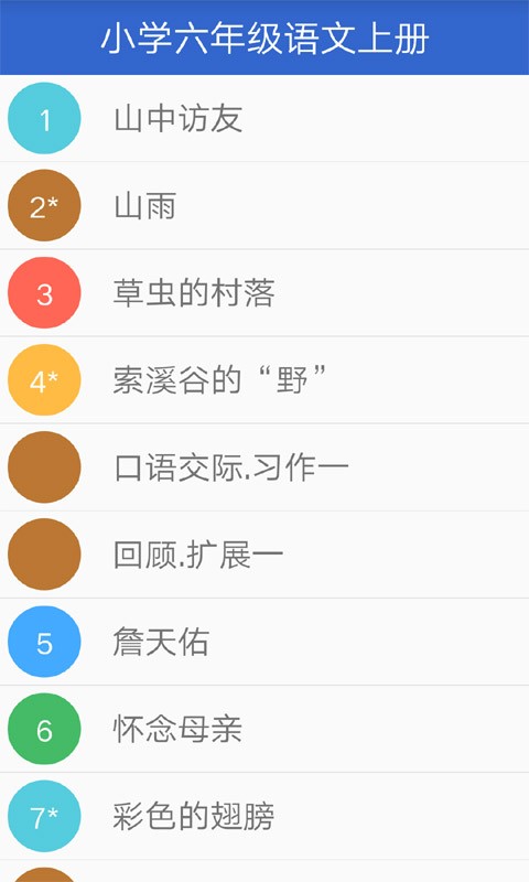 小学六年级英语上册软件