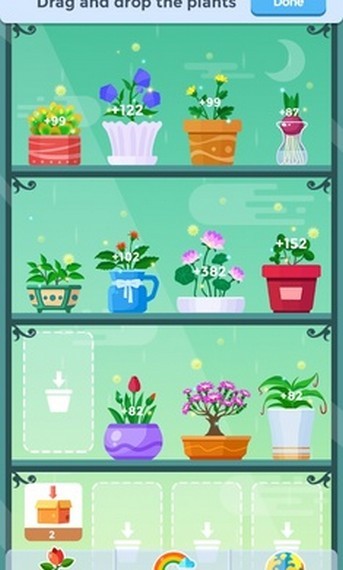 放置植物花园
