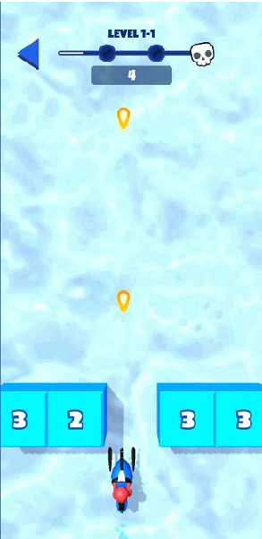 雪地摩托特技手游