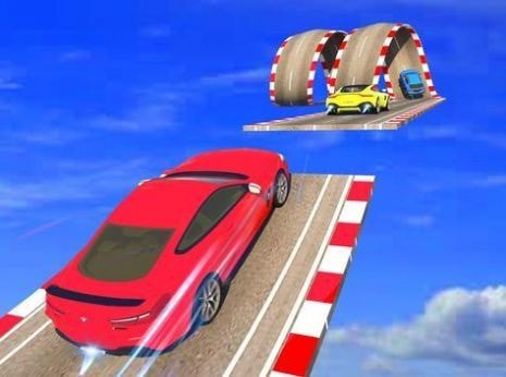 空中坡道汽车手游
